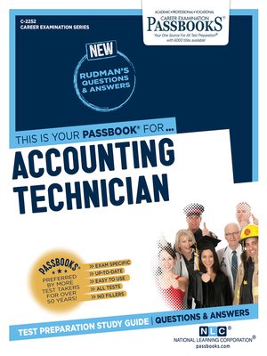 cover image of Accounting Technician